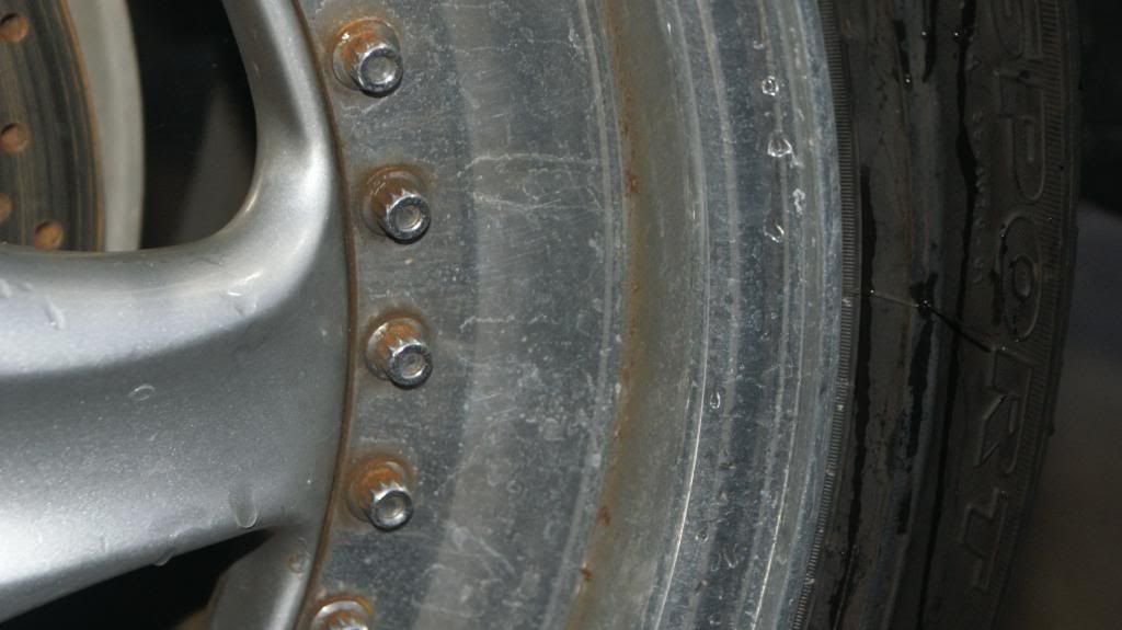 How to remove caked on brake dust?